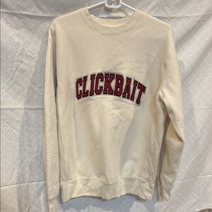 Clickbait Crewneck Sweatshirt *David Dobrik*